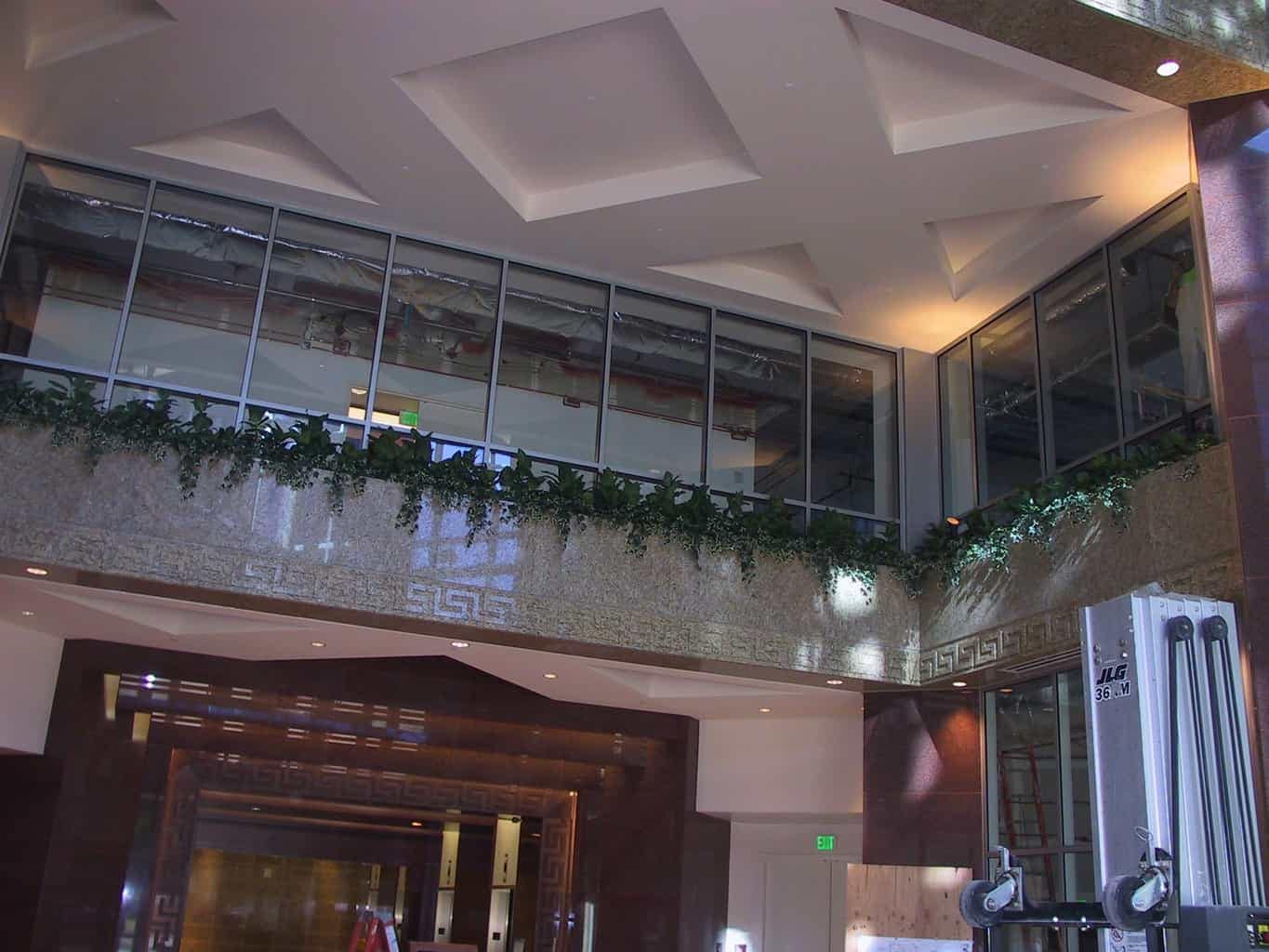 500 Capital Mall artificial trailing plants 500 Capital Mall commercial artificial trailing plants