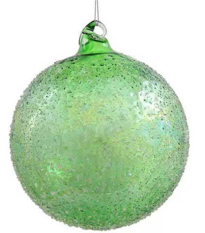 jim-marvin-green-beaded-glass-ball-ornament