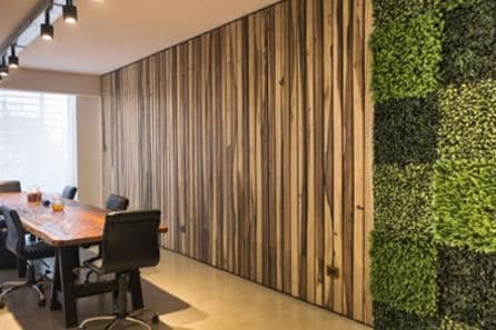 INDOOR ARTIFICIAL PLANT WALL FOR OFFICE