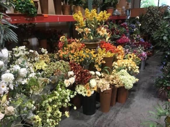 Large Selection of silk flowers Large Selection of silk flowers