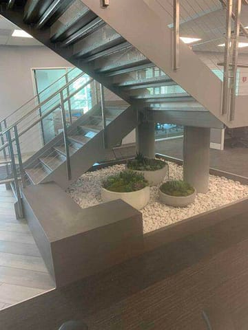 commercial succulent bowls Pacific Silkscapes Plantscapes -artificial succulent bowls