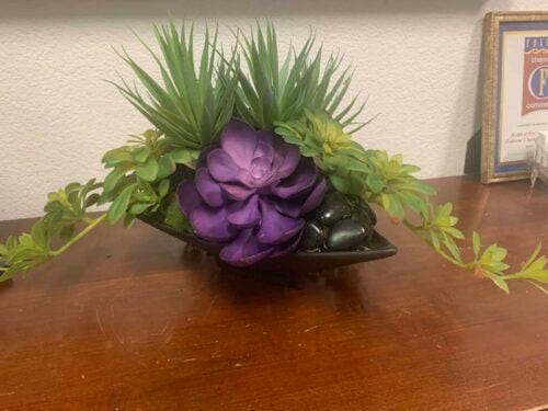 small succulent arrangement artificial succulent arrangement