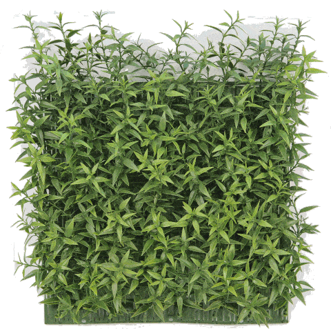 artificial Tea Leaf wall mat