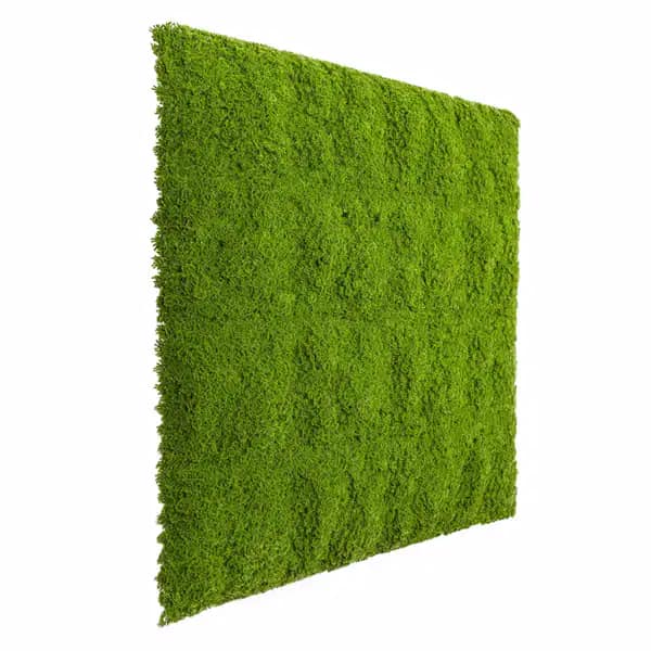 Premium Artificial Evergreen Moss Highly realistic artificial moss wall panel for sustainable interior design.