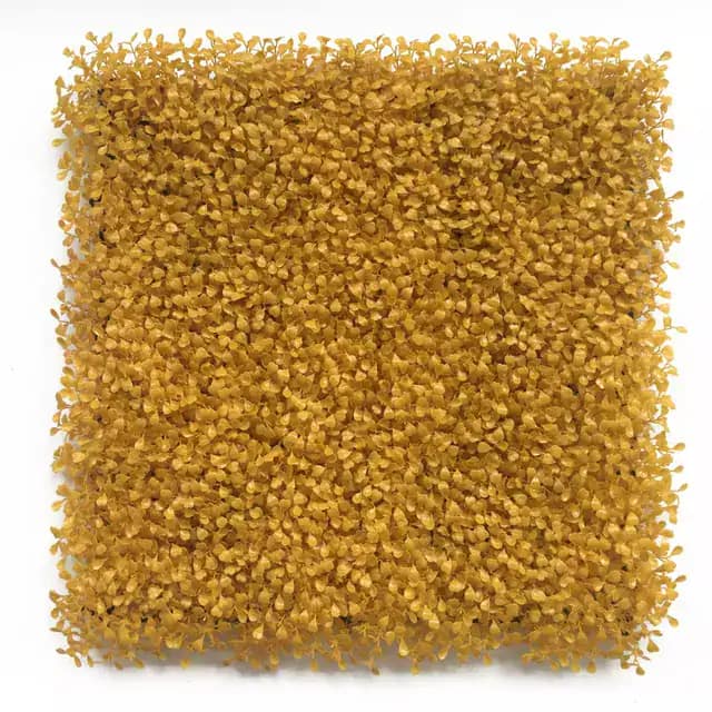 artificial green wall -orange mat
